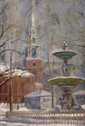 Park Street at Boston Commons